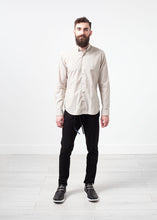 Patterned Button Up in Beige -UEB
