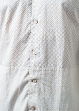 Patterned Button Up in Beige -UEB