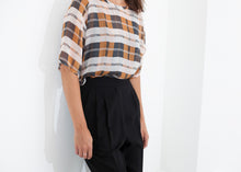 Contrast Cuff Pant in Black -UEB