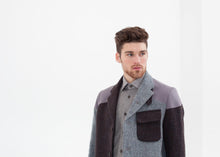 Crazy Mallory Jacket in Blue Mix -UEB