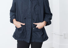 Marquee Coat in Steel -UEB
