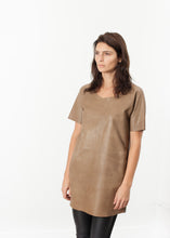 Leather Front Tunic -UEB