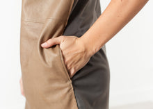 Leather Front Tunic -UEB