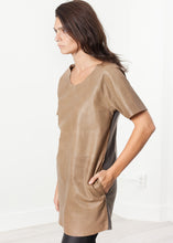 Leather Front Tunic -UEB