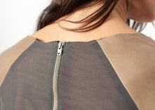 Leather Front Tunic -UEB