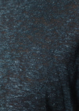 Melange T-Shirt in Navy/Black -UEB