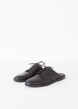 Backless Oxford in Black -UEB