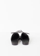 Backless Oxford in Black -UEB