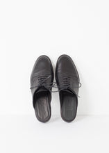 Backless Oxford in Black -UEB