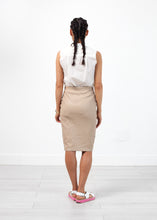 Floridia Leather Skirt -UEB