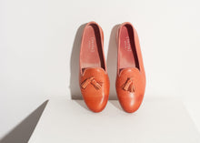 Leather Loafer in Rose -UEB