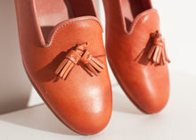 Leather Loafer in Rose -UEB